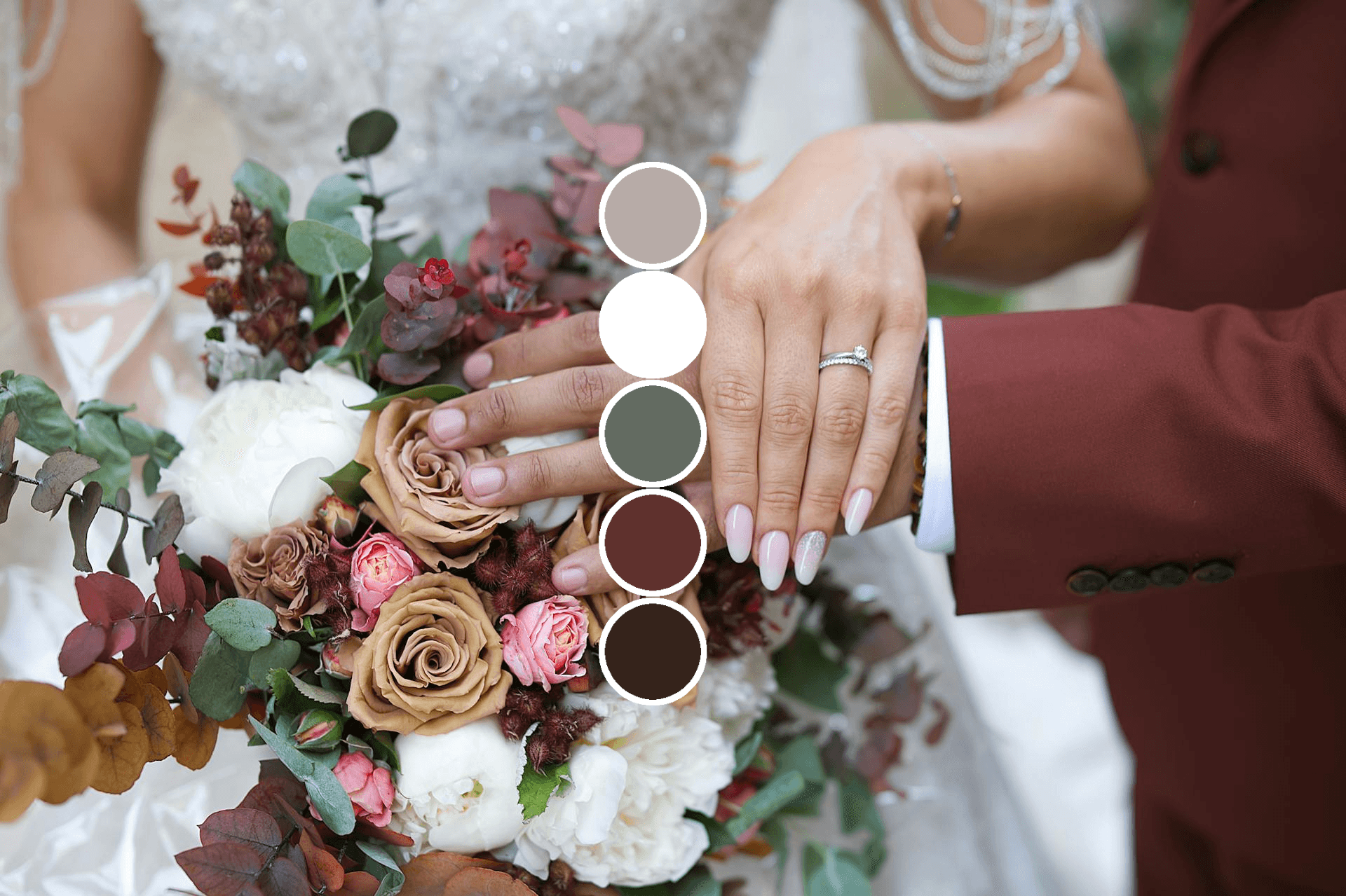 Palette colori per il matrimonio: la guida definitiva per sceglierla